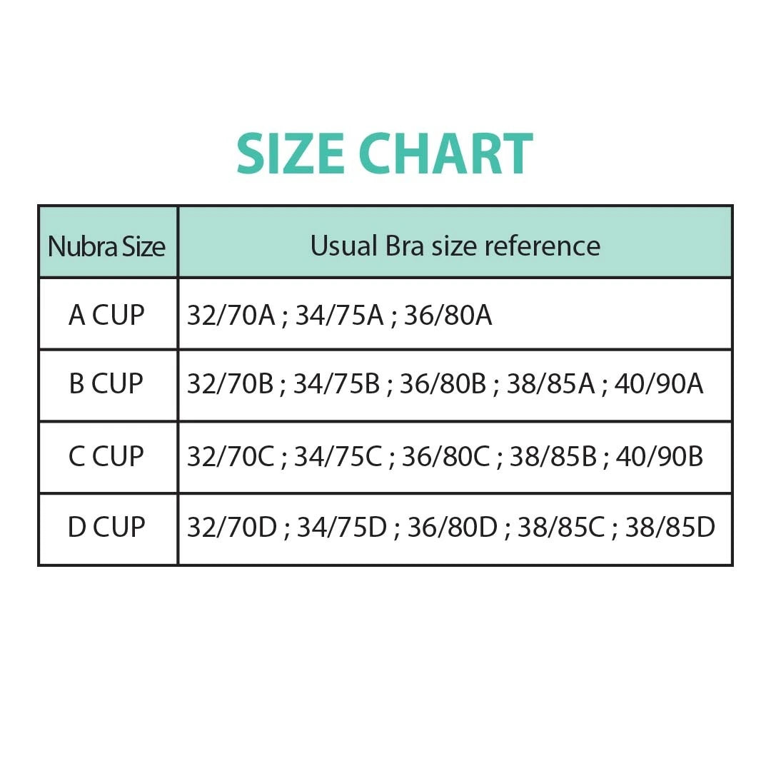 Nubra Silicone Push Up Bra