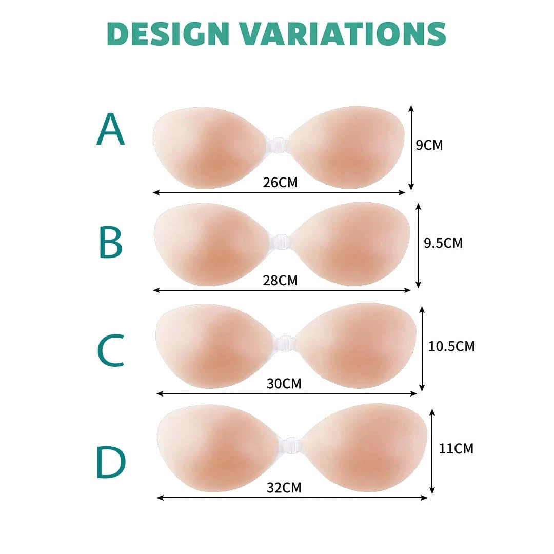 Nubra Silicone Push Up Bra