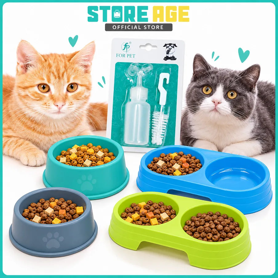 Pet Bowl & 60ML Nursing Bottle