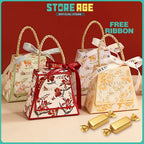 Hand Rope Trapezoid Gift Box