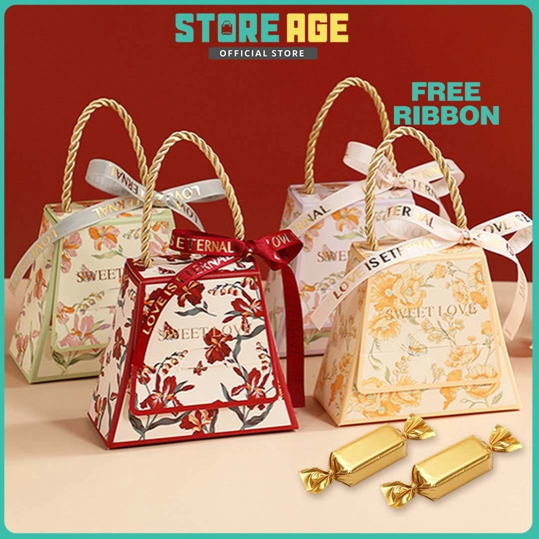 Hand Rope Trapezoid Gift Box