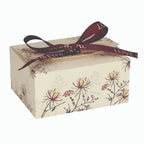 Flower Candy Box With Ribbon