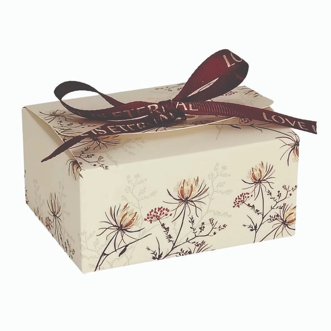 Flower Candy Box With Ribbon