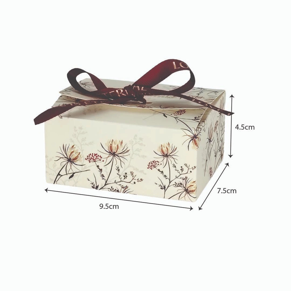 Flower Candy Box With Ribbon