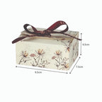 Flower Candy Box With Ribbon