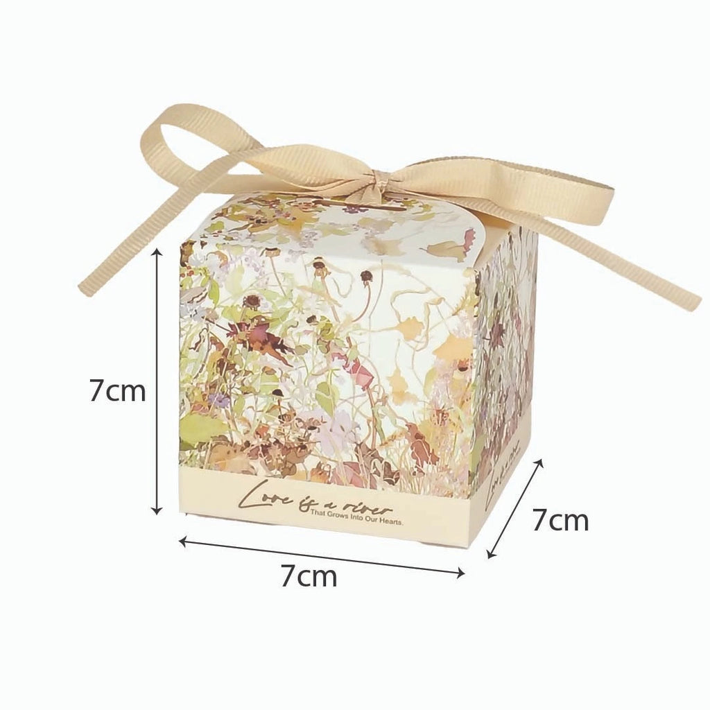Leaves Floral Square Candy Box