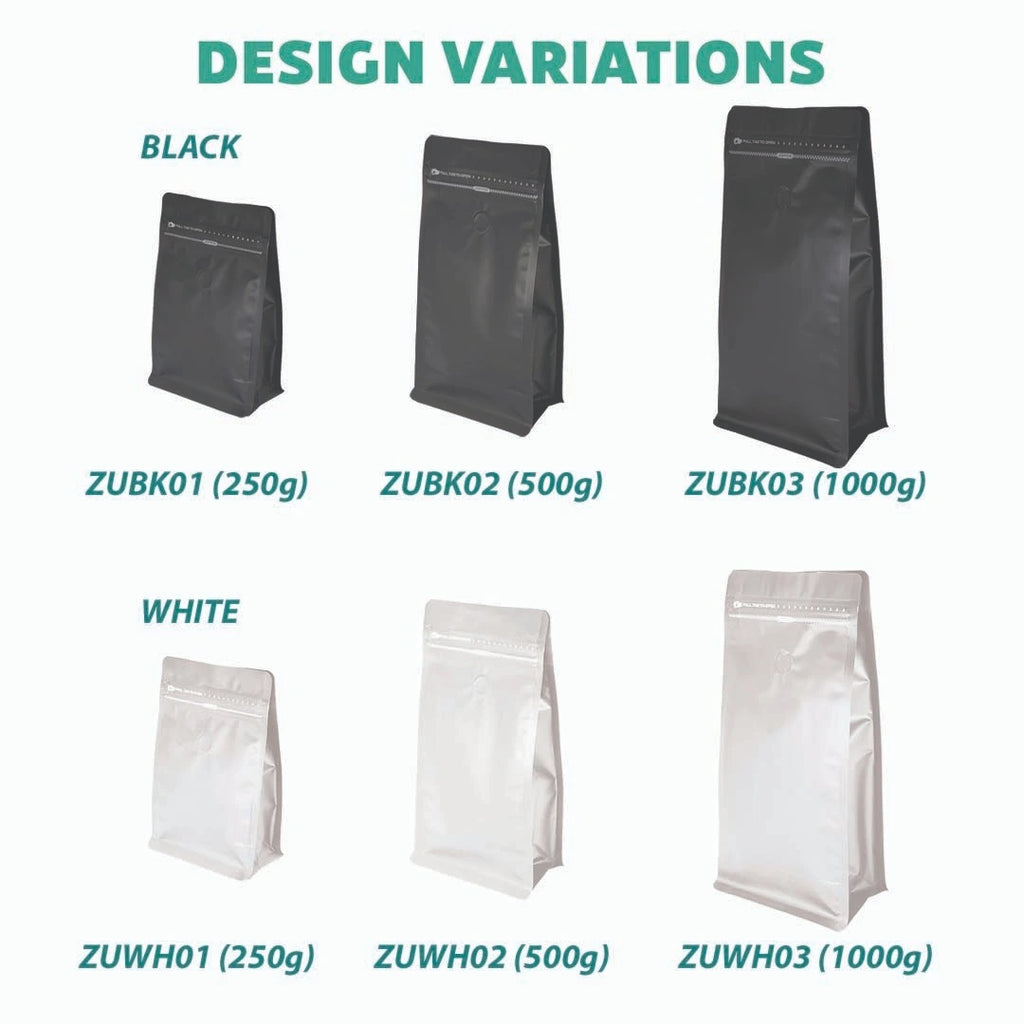 Coffee Zip Bag With Valve
