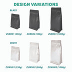 Coffee Zip Bag With Valve