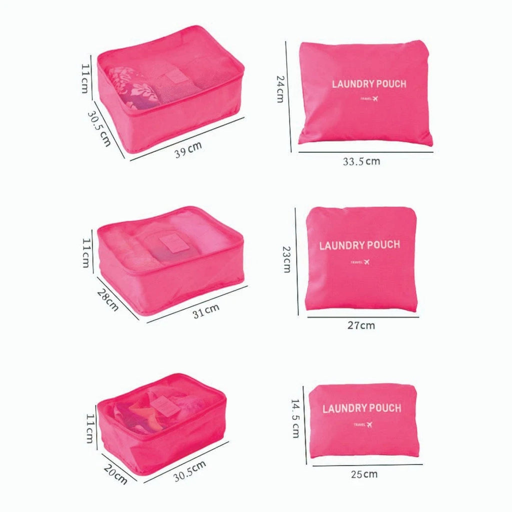 6 in 1 Travel Organizer Bag