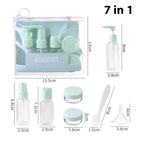 7 in 1 Travel Bottle Set