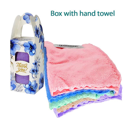 Hand Towel Set Door gift design B01H01 - wedding doorgift kahwin Malaysia