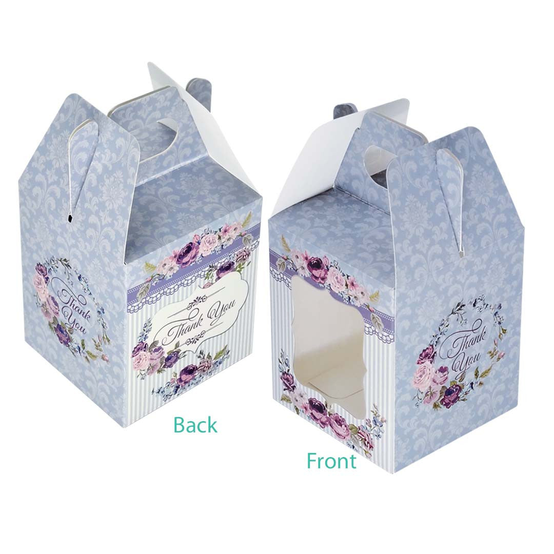 Cup Box - Floral (CBX04) variant for doorgift kahwin