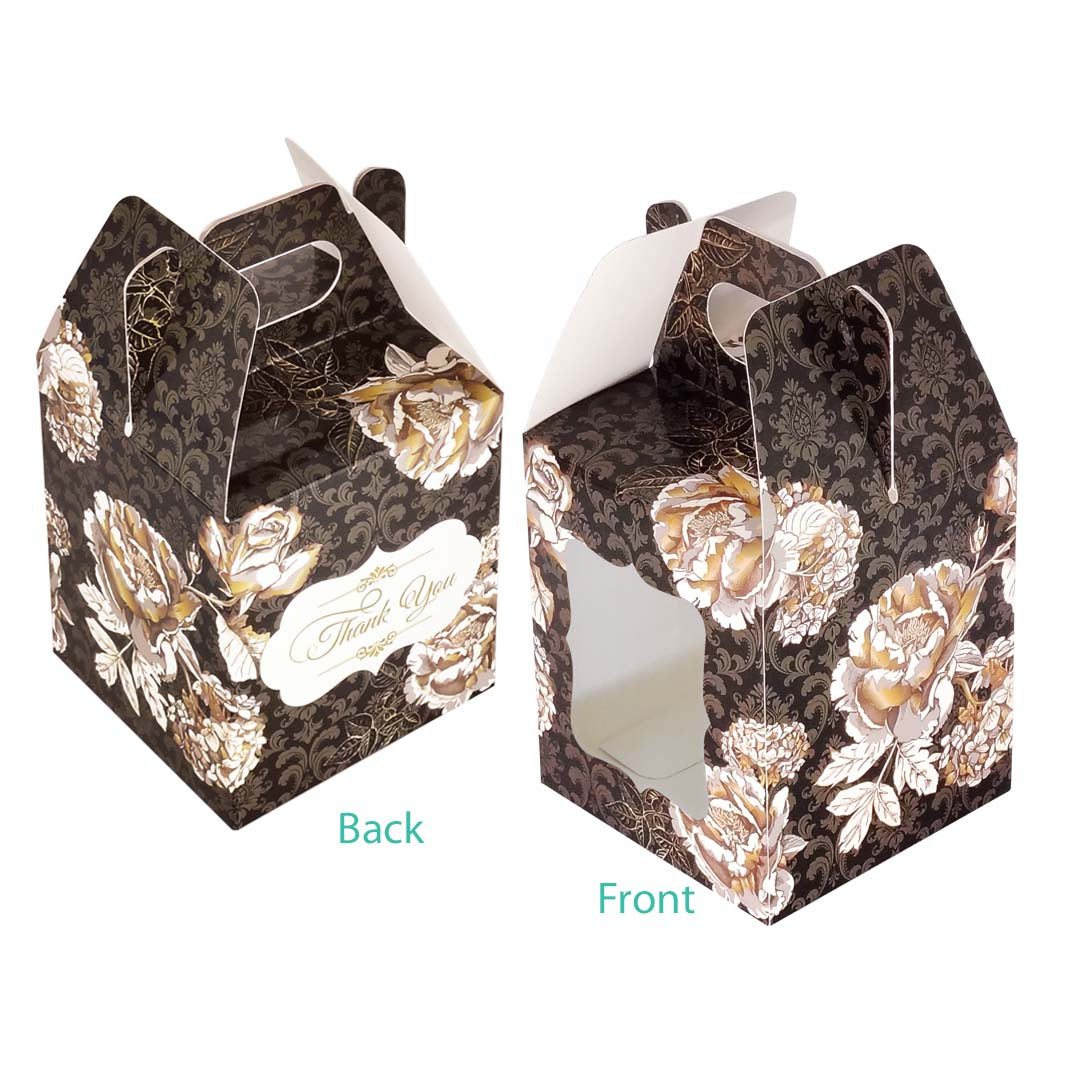 Cup Box - Floral (CBX05) variant for doorgift kahwin Malaysia