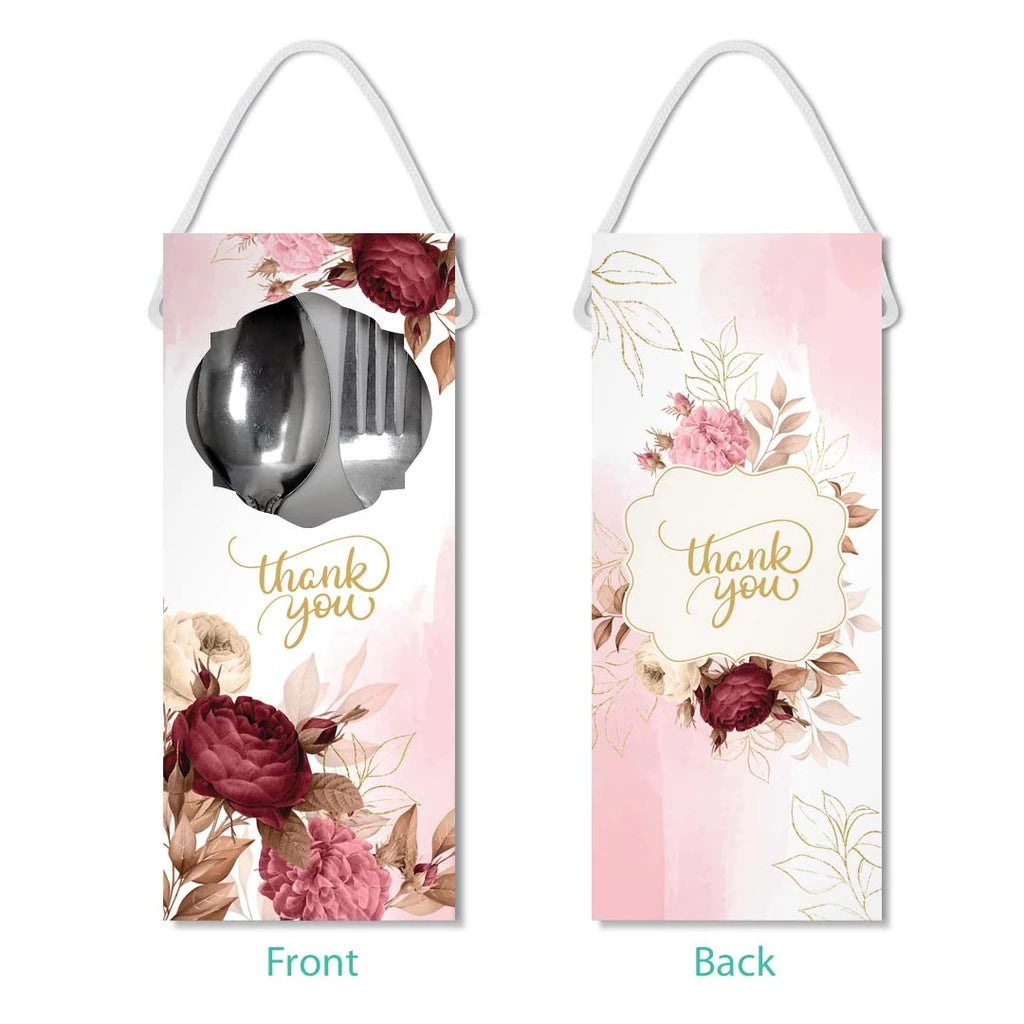 Spoon & Fork box design SFBX03 - wedding doorgift kahwin