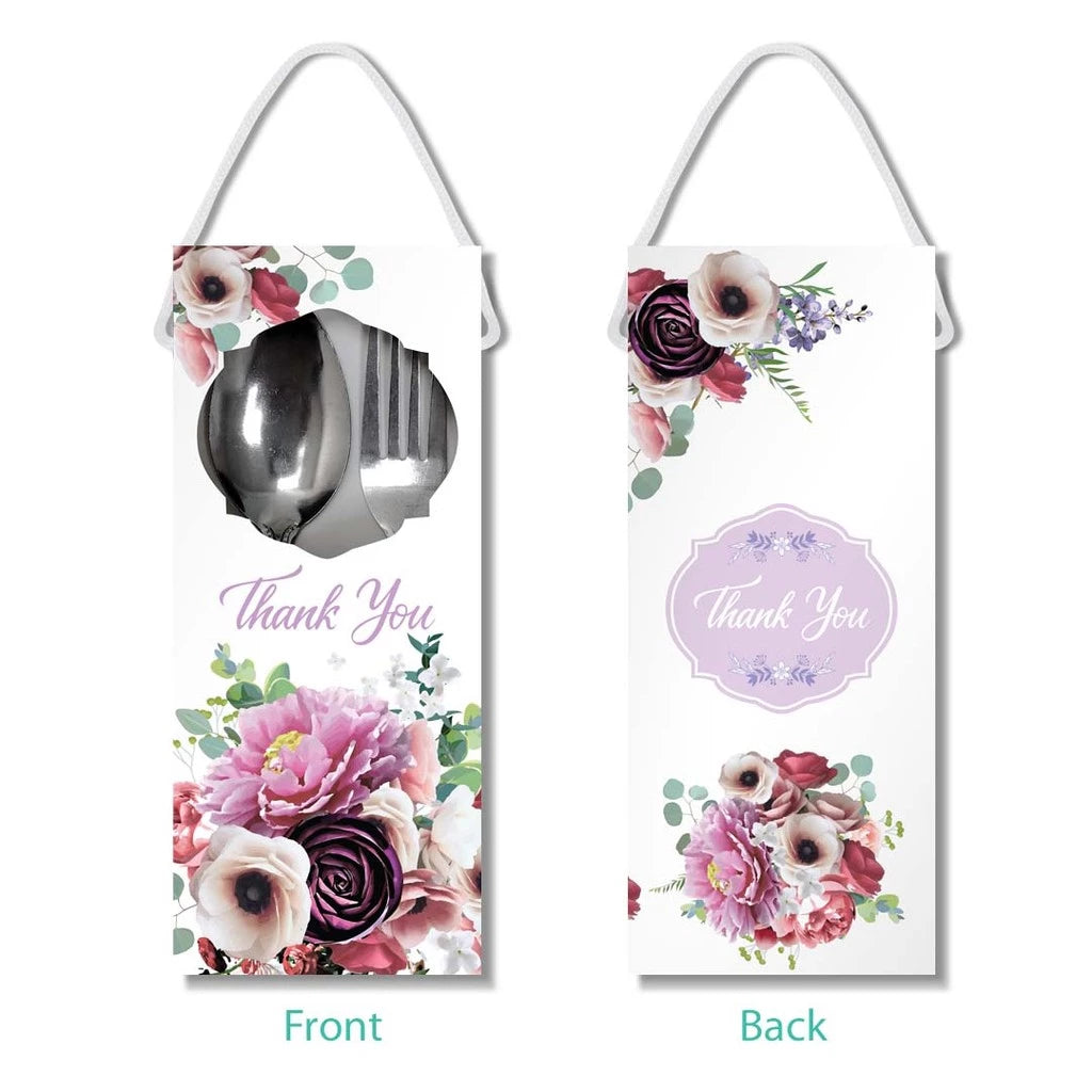 Spoon & Fork box design SFBX04 - wedding doorgift kahwin