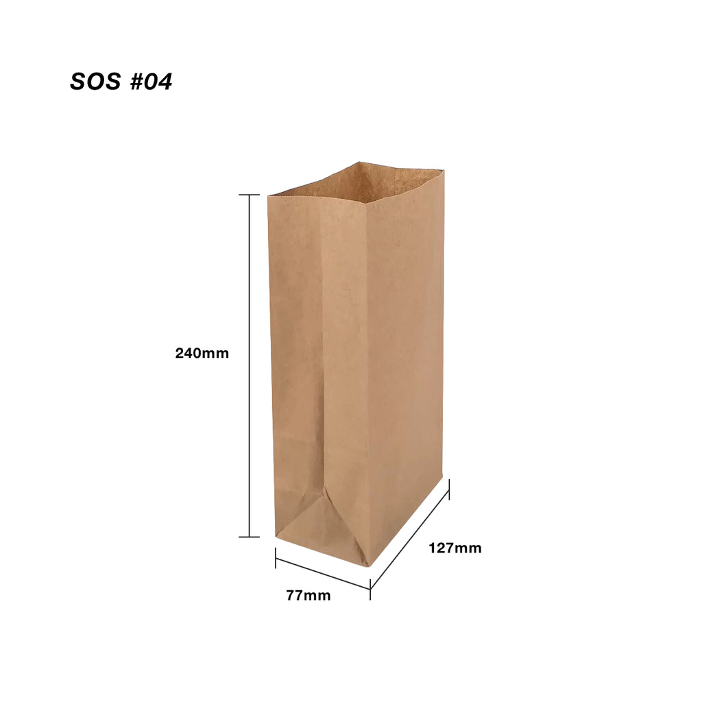 SOS Food Grade Takeaway Bag dimensions for wholesale order Malaysia