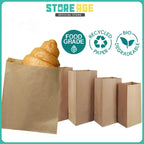 Brown SOS Food Grade Takeaway Bag for food-grade F&B packaging - wholesale Malaysia