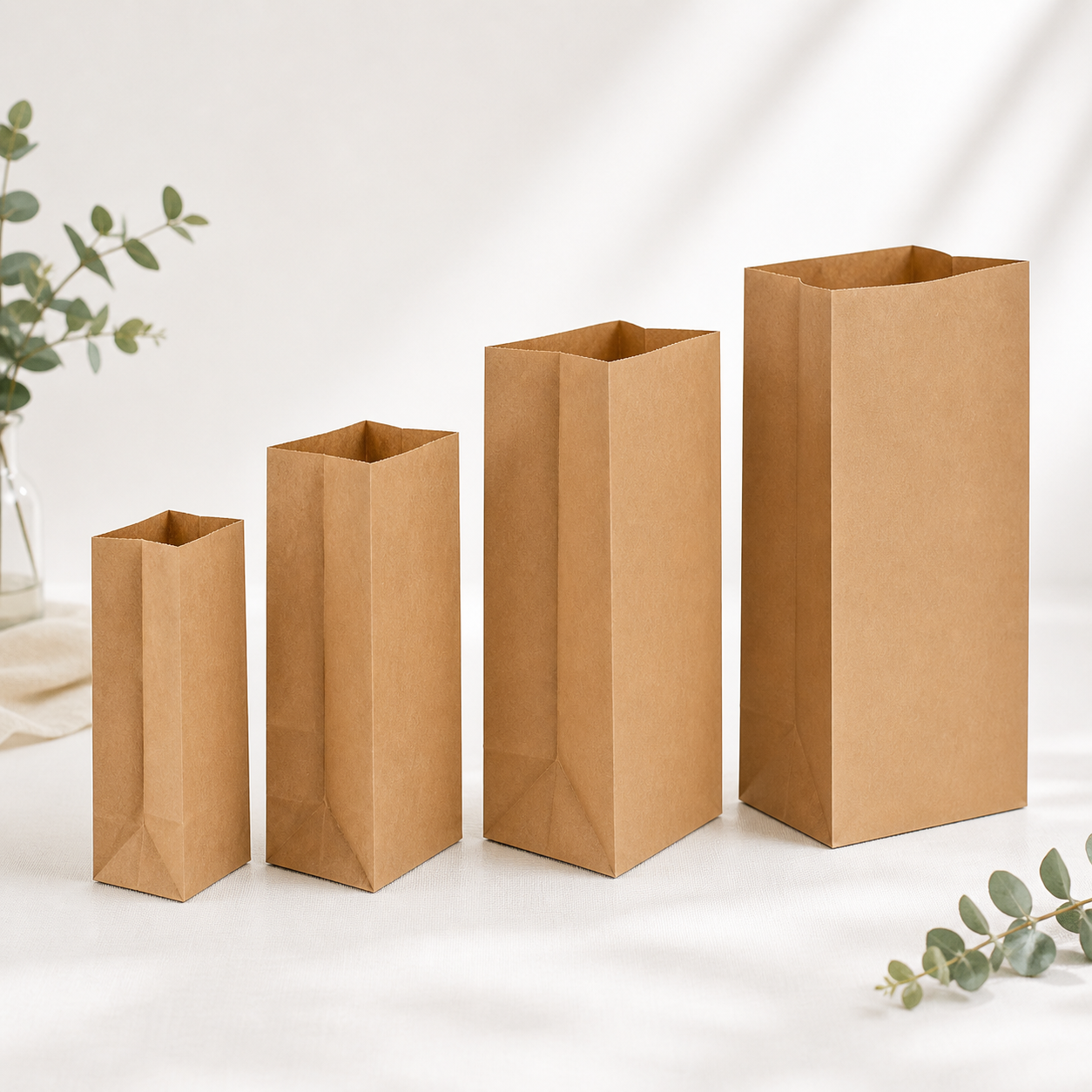 Brown SOS Food Grade Takeaway Bag for food-grade F&B packaging - wholesale Malaysia