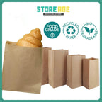 Brown SOS Food Grade Takeaway Bag for food-grade F&B packaging - wholesale Malaysia