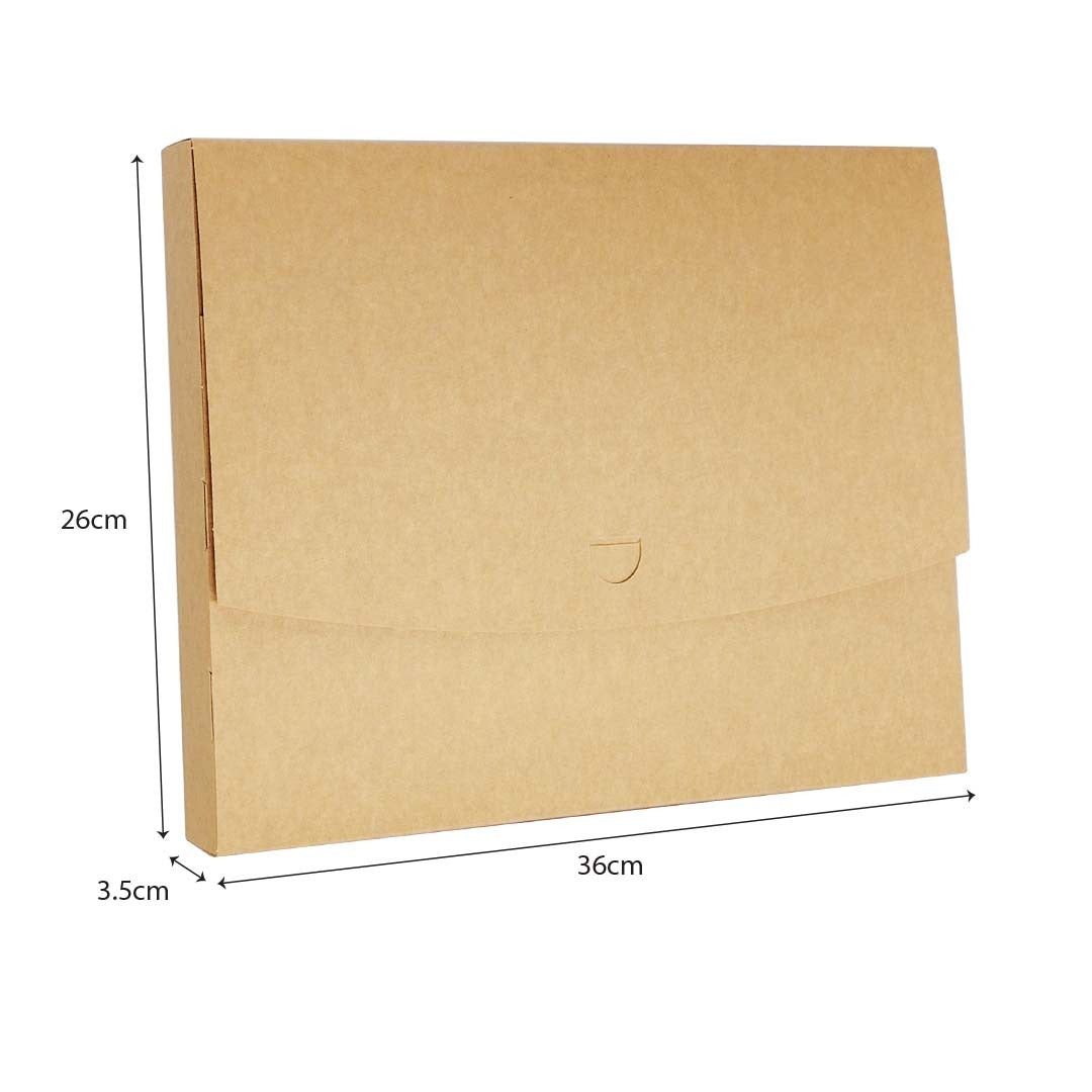 Clothes Packaging Kraft Box dimension 36 x 3.5 x 26 cm for apparel business clothing brand - wholesale Malaysia