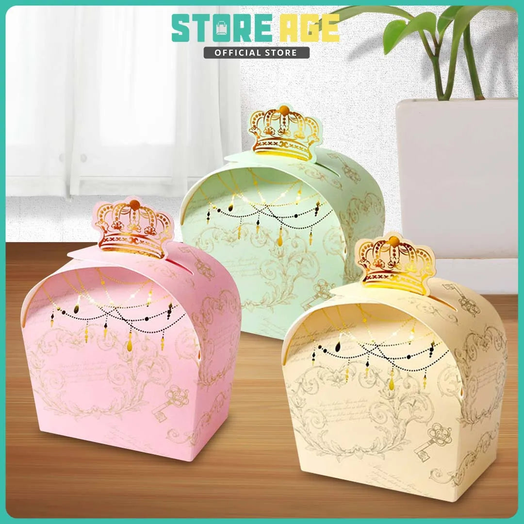 Crown Gift Box for doorgift kahwin packaging - wholesale Malaysia