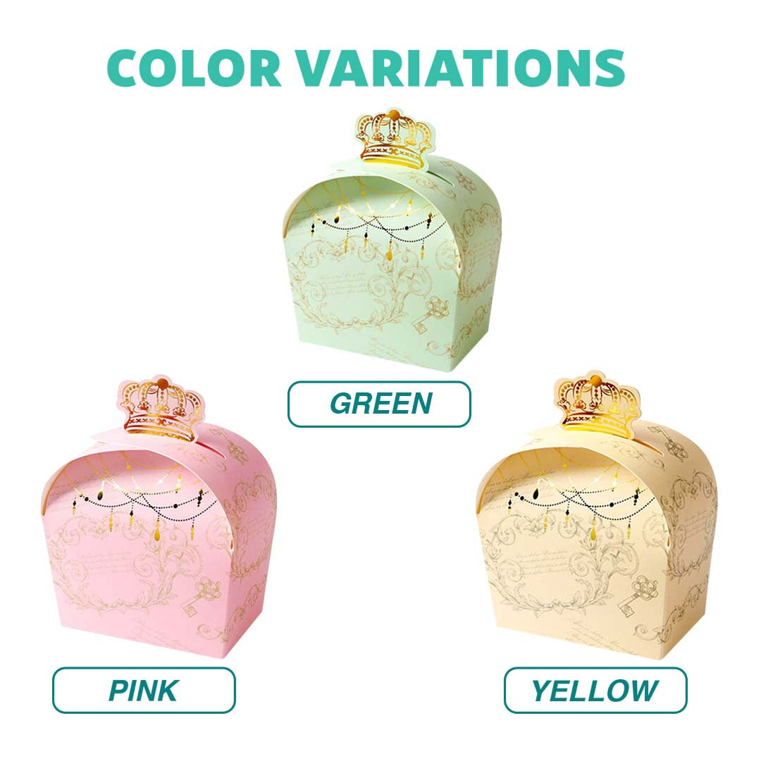 Crown Gift Box - color variations available for bulk Malaysia order