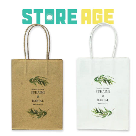 Customise Name Printing: For Events design D04 - wholesale branded packaging Malaysia