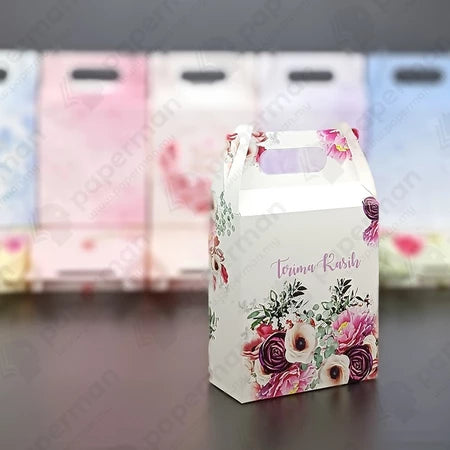 Designed Gift Box design GB004 - doorgift kahwin packaging Malaysia