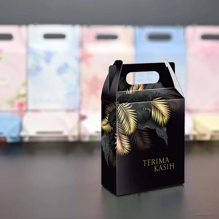 Designed Gift Box design GB013 - doorgift kahwin packaging