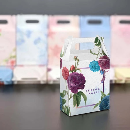 Designed Gift Box design GB016 - doorgift kahwin packaging