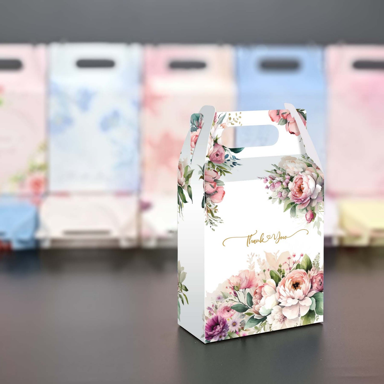 Designed Gift Box design GB032 - doorgift kahwin packaging