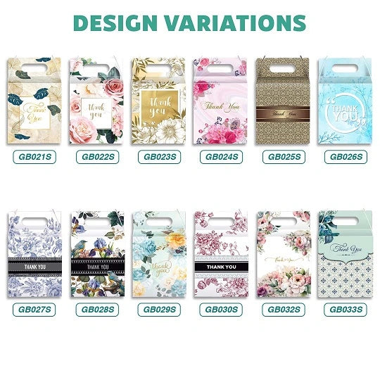 Designed Gift Box - size & design variations available for bulk order