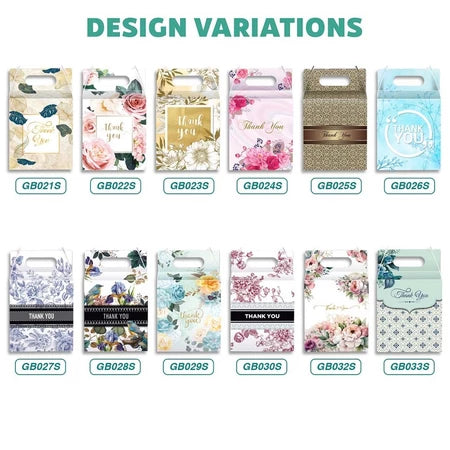 Designed Gift Box - size & design variations available for bulk order