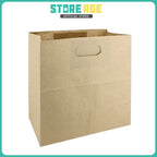 Die cut handle brown paper bag - available for wholesale order Malaysia