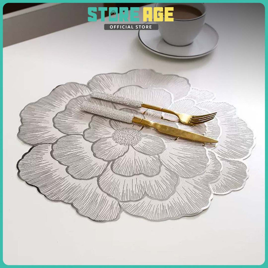 PVC Oil-Proof Dining Table Mat for kitchen accessory - Store Age Malaysia 