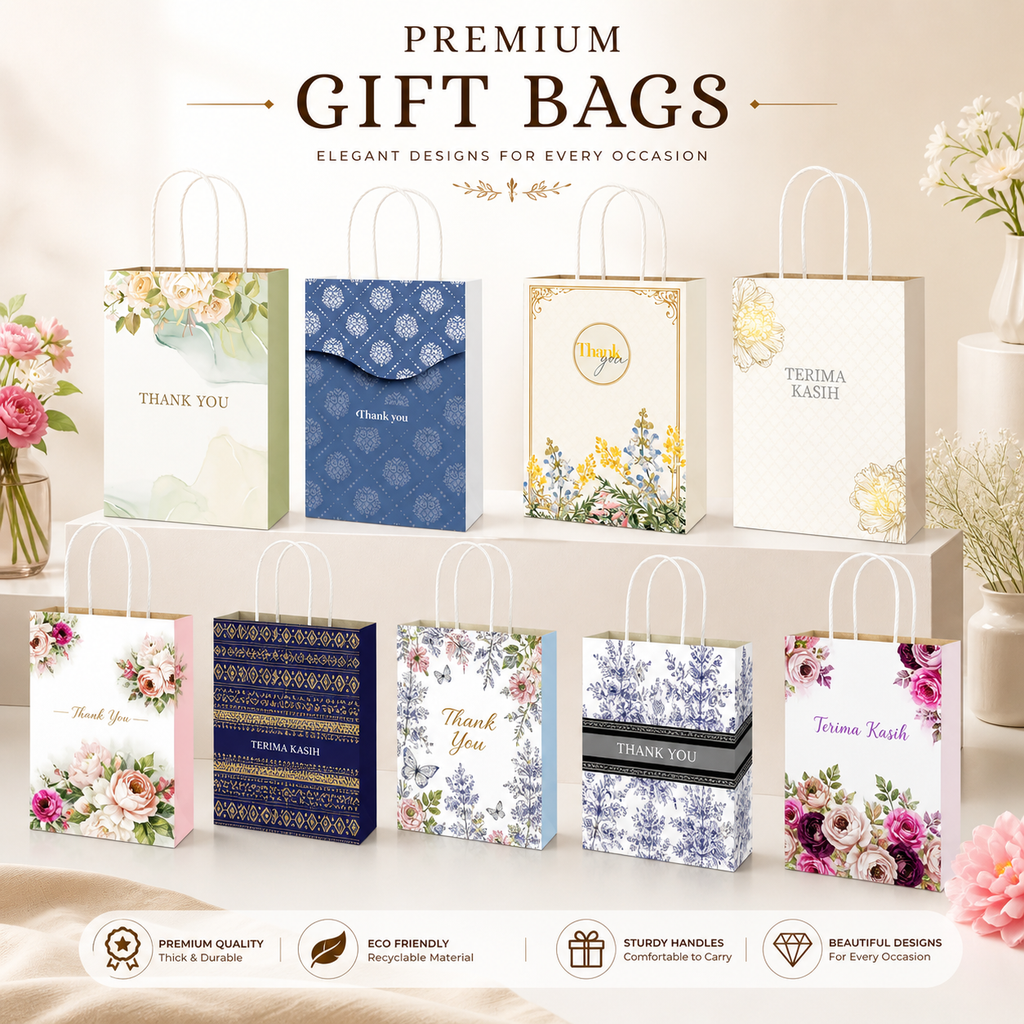 Wedding Bag Size S for doorgift packaging - wholesale Malaysia