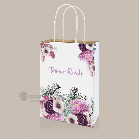 Wedding Bag Size S design WD018 - doorgift packaging
