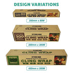 Premium Food Wrap with Cutter dimension for kitchen cling wrap - wholesale Malaysia