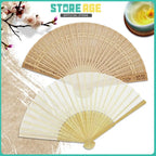Wooden & Cloth Hand fan for wedding souvenir kahwin - wholesale Malaysia