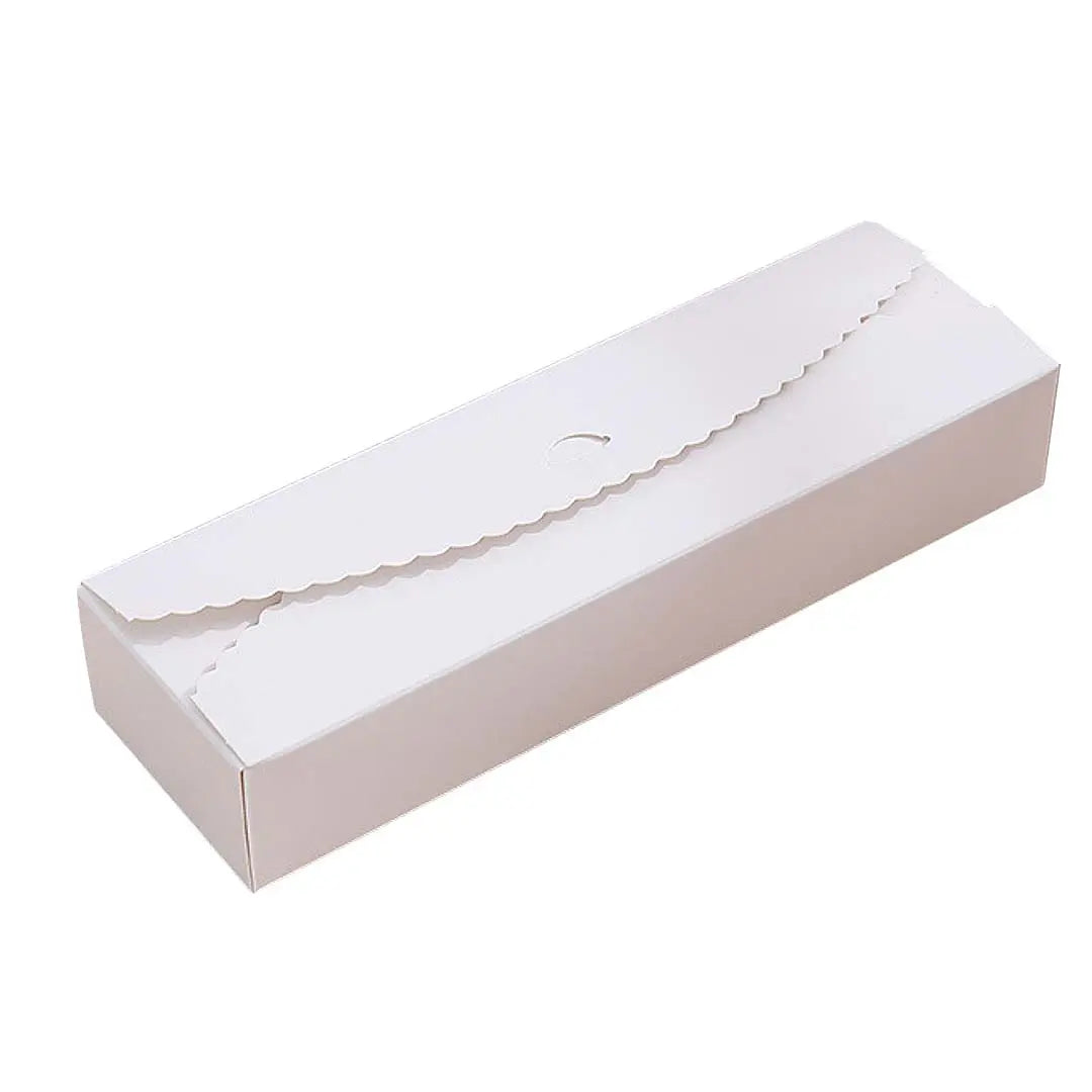 Candy Long Gift Box white kraft — wedding candy box wholesale Malaysia