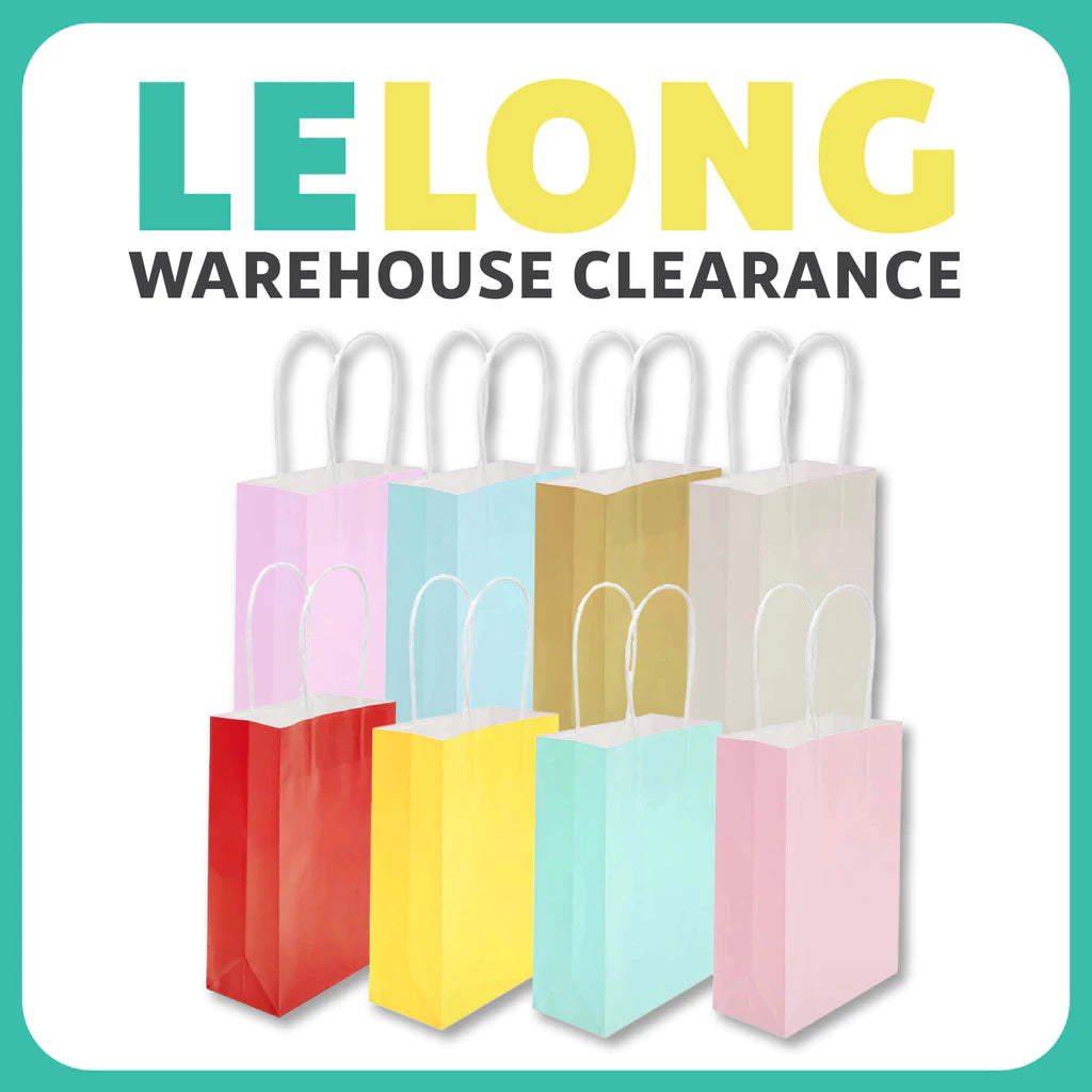 Glossy Kraft Paper Bag for doorgift packaging - wholesale Malaysia