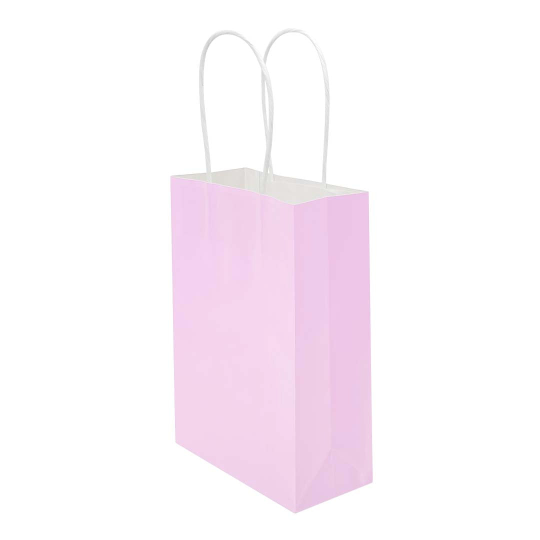 Glossy Kraft Paper Bag - Purple variant for doorgift packaging Malaysia