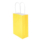 Glossy Kraft Paper Bag - Yellow variant for doorgift packaging Malaysia