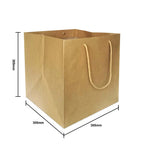 Kraft Square Cake Bag Size M (SQ02) – 305 x 305 x 305 mm Cake Packaging Bag Wholesale Malaysia