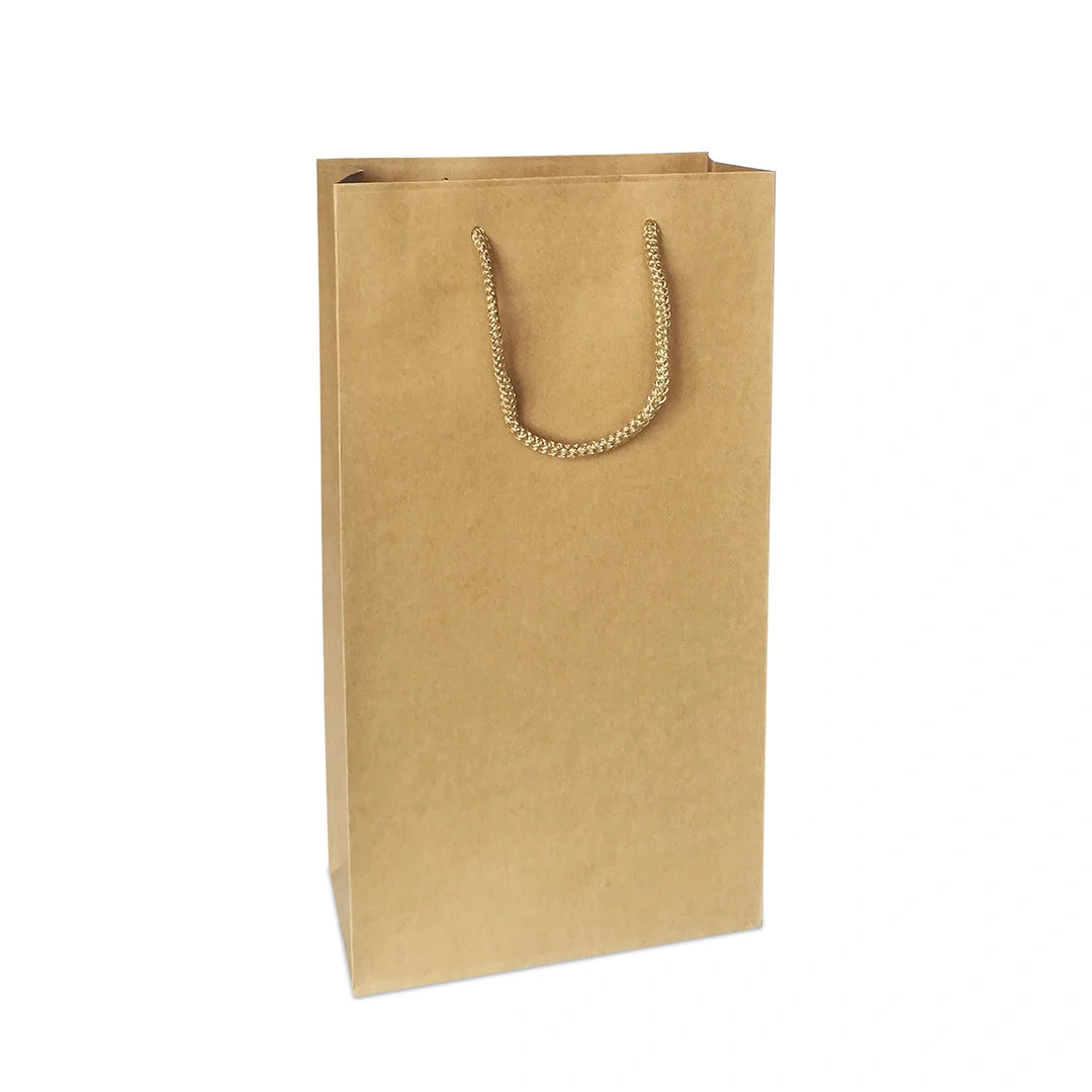 Kraft wine bottle double bag for bottle paper bag wholesale bulk order Malaysia