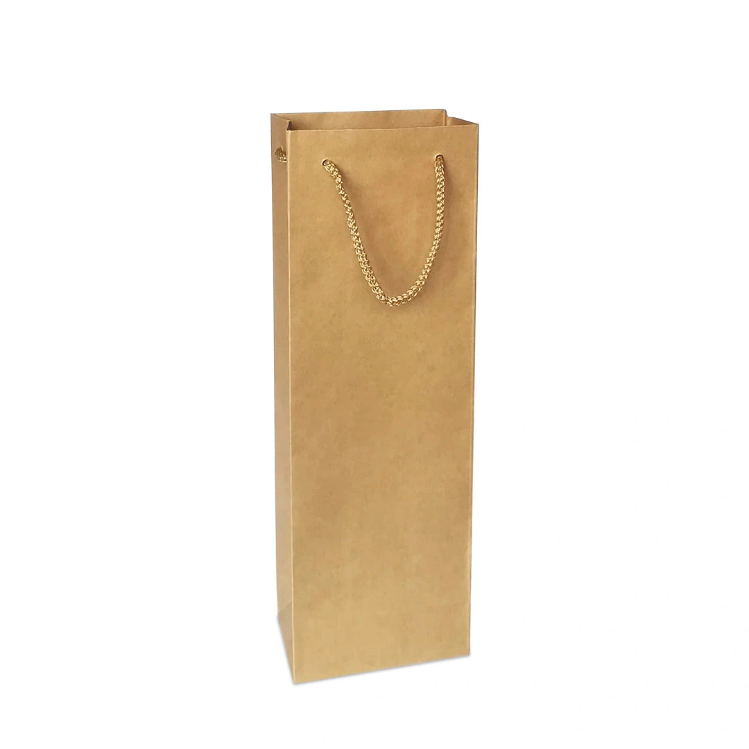 Kraft wine bottle single bag for bottle paper bag wholesale bulk order Malaysia