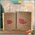 Eco-friendly christmas festive paper bag suitable for gift packaging - wholesale Malaysia