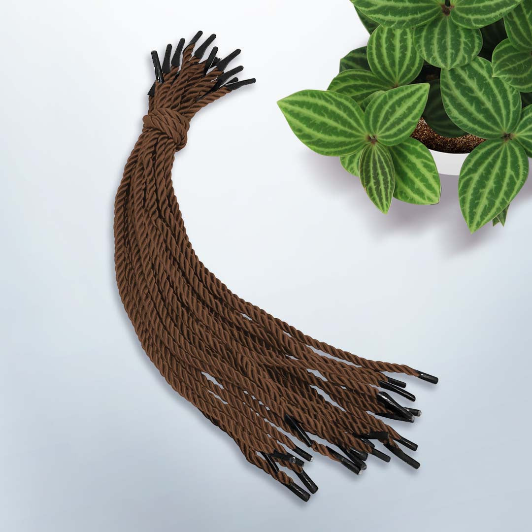 4.5mm x 12"/30cm Length Nylon String design BRW210 brown - gift bag handle replacement Malaysia