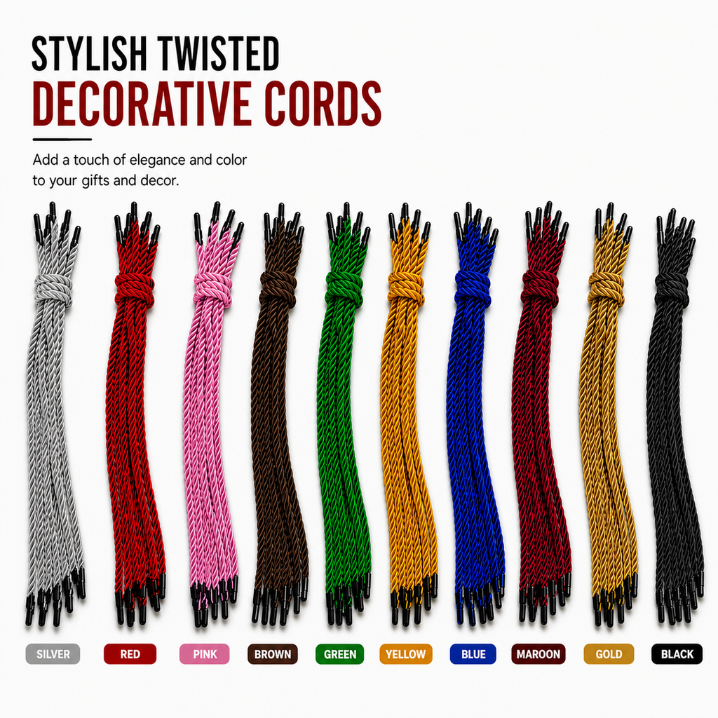 4.5mm x 12"/30cm Length Nylon String for gift bag handle replacement - wholesale Malaysia