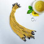 4.5mm x 12"/30cm Length Nylon String design YLW201 yellow - gift bag handle replacement